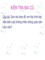 Tài liệu Bài 19: Từ sau Trưng Vương dến trước ...