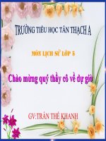 Bài giảng Chiến dich DBP