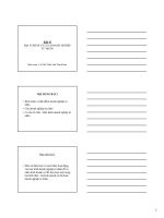 BÀI II ĐỊA VỊ PHÁP LÝ CỦA DOANH NGHIỆP TƯ NHÂN