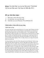 Các hình thức vay nợ của Nhà nước? Tình hình vay nợ của Nhà nước Việt Nam từ 2008 đến 2012