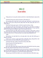 Tài liệu Khô Lâu Họa_Hồi 23: Xem Kiếm pdf