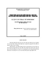 Thành phần loài và đăc điểm sinh học, sinh thái của ếch nhái trên đồng ruộng sầm sơn  thanh hoá 