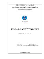 Hoàn thiện tổ chức kế toán vốn bằng tiền tại công ty trách nhiệm hữu hạn thương mại dịch vụ đại dương 