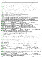 Tài liệu Trắc nghiệm ôn thi Lý phần Sóng âm docx