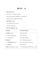 Tài liệu Tiếng việt lớp 1 - Bài 29: ia docx