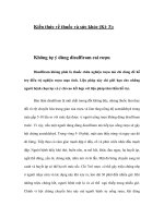 Tài liệu Kiến thức về thuốc và sức khỏe (Kỳ 3) ppt