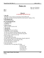 Bài giảng GIAO AN CHIEU  T22-  LOP 1(HT1)