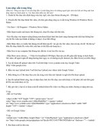 Bài giảng Làm nhạc nền trong blog