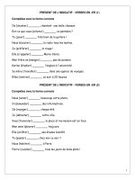 Tài liệu Một số bài tập tiếng Pháp doc