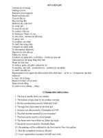 Bài giảng PASSIVE FORM