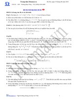 Tài liệu đề thi vip bản quyền