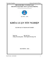 MỘT số GIẢI PHÁP NÂNG CAO HIỆU QUẢ sản XUẤT KINH DOANH của CÔNG TY cổ PHẦN CHĂN NUÔI c p CHI NHÁNH hải PHÒNG 