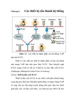 Tài liệu PHƯƠNG PHÁP ĐÁNH GIÁ CHẤT LƯỢNG DỊCH VỤ THOẠI TRONG MẠNG VoIP, chương 3 doc