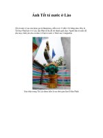 Tài liệu Ảnh Tết té nước ở Lào pptx