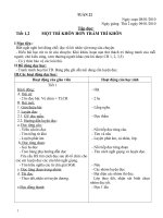 Bài giảng GA lop 2 tuan 22