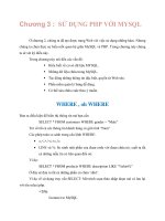 Tài liệu Lập trình web với PHP - p13 ppt