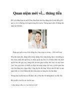 Tài liệu Quan niệm mới về... thăng tiến pdf