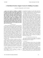 A distributed decision support system for building evacuation 2009 