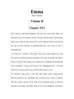 Tài liệu LUYỆN ĐỌC TIẾNG ANH QUA TÁC PHẨM VĂN HỌC-Emma- Jane Austen Volume II Chapter XVI ppt
