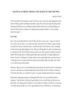 Tài liệu NGƯỜI LAO ĐỘNG TRONG NỀN KINH TẾ THỊ TRƯỜNG docx