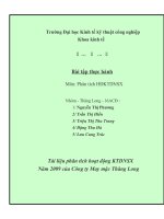 Tài liệu Phân tích báo cáo tài chính và tình hình sản xuất kinh doanh của doanh nghiệp docx