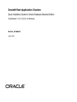 Tài liệu Oracle Real Application Clusters: Quick Installation Guide for Oracle Database Standard Edition ppt