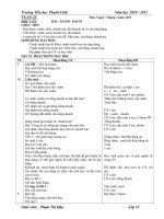 Gián án tuần 23 lớp 1 (chỉnh sửa)