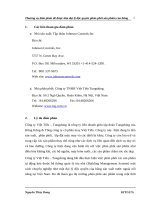 Phân tích thương vụ đàm phán để làm đại lý phân phối độc quyền cho một hãng sản xuất nước ngoài ở việt nam 