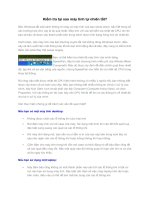 Tài liệu Sửa lỗi máy tính tự nhiên tắt pdf