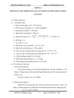 Thiết kế động cơ xăng không tăng áp 