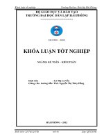 Hoàn thiện tổ chức công tác kế toán doanh thu, chi phí và xác định kết quả kinh doanh tại công ty cổ phần việt thịnh 