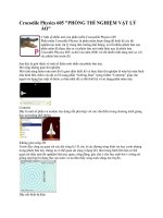 Tài liệu Crocodile Physics 605 ppt