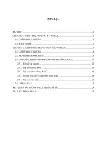 CÁC kỹ THUẬT điều KHIỂN TRUY NHẬP (MAC) TRONG CÔNG NGHỆ MẠNG TRUY NHẬP BĂNG RỘNG WIMAX 