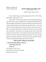 Bài soạn bao cao cong tac Dang