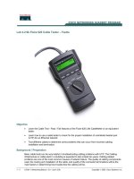 Tài liệu Lab 4.2.9b Fluke 620 Cable Tester – Faults pptx