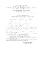 Tài liệu Mẫu đơn đăng ký chứng nhận đủ điều kiện sản xuất, sơ chế rau, quả an toàn ppt