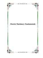 Tài liệu Electric Machinery Fundamentals docx