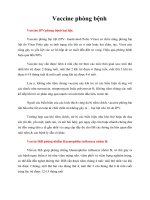 Tài liệu Giáo trình Vaccine phòng bệnh doc
