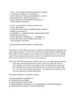 Tài liệu Modifying Rows in a DataTable phần 2 docx