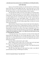 Hoàn thiện công tác kế toán, doanh thu, chi phí và xác định KQKD tại cty CPTM hàng hải vinh phú 