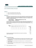 Tài liệu Lab 1.2.5 Decimal to Binary Conversion pptx
