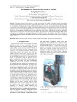 Tài liệu Development of an Observe-By-Wire System for Forklifts Using Haptic Interfaces pptx