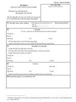 Tài liệu Mẫu tờ khai đăng ký kiểu dáng công nghiệp pdf