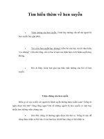 Tài liệu Tìm hiểu thêm về hen suyễn docx