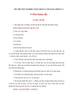 Tài liệu ÔN THI TỐT NGHIỆP CHẨN ĐOÁN LÂM SÀNG (PHẦN 3) pptx