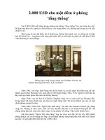 Tài liệu 2.000 USD cho một đêm ở phòng ''''tổng thống'''' pdf