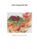 Tài liệu Tôm Nướng Phô Mai pptx