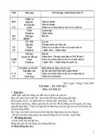 Tài liệu GA lớp 3- Tuần 23,CKT-KNS- Vân