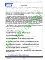 Tài liệu Tuyển tập 40 đề thi Đại học môn Vật lý 2010GV: Bùi Gia NộiLôømôûñaà i ppt
