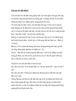 Tài liệu Tại sao trẻ đái dầm ppt